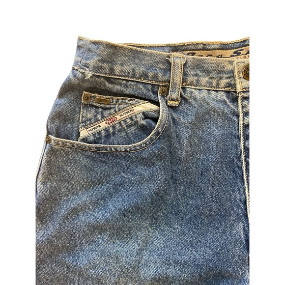 Vintage Paco Sport Jeans Mens 32x34 Classic Baggy Blue Denim 90s - Picture 5 of 14